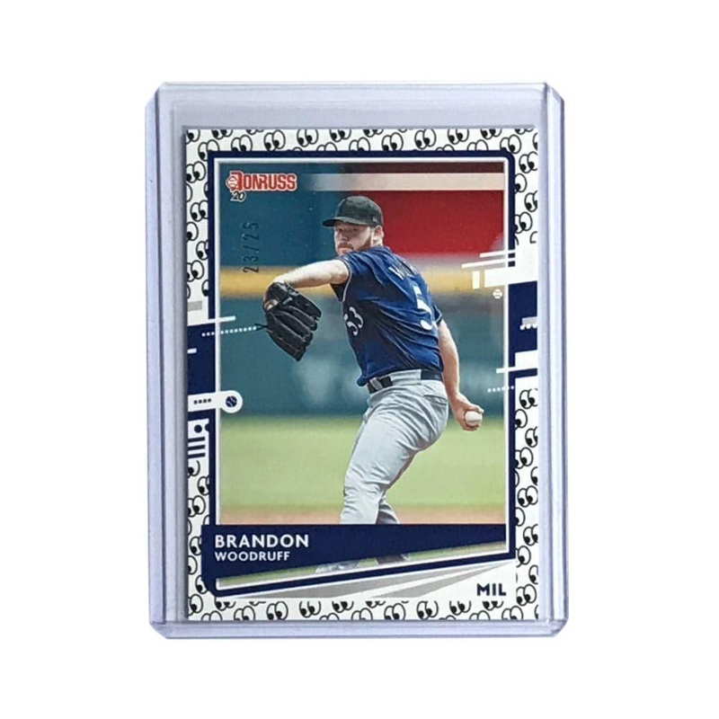 Brandon Woodruff Milwaukee Brewers 2020 Panini Donruss MLB 23/25 Look Card