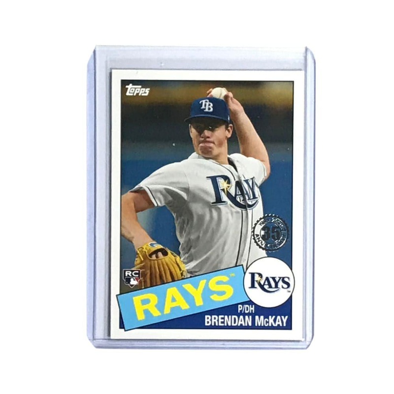 Brendan McKay Tampa Bay Rays Topps MLB 35th Anniversary Rookie Card