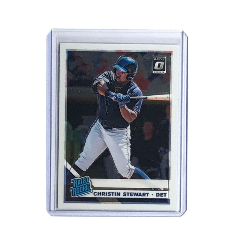Christin Stewart Detroit Tigers 2019 Panini Optic MLB Rated Rookie Card