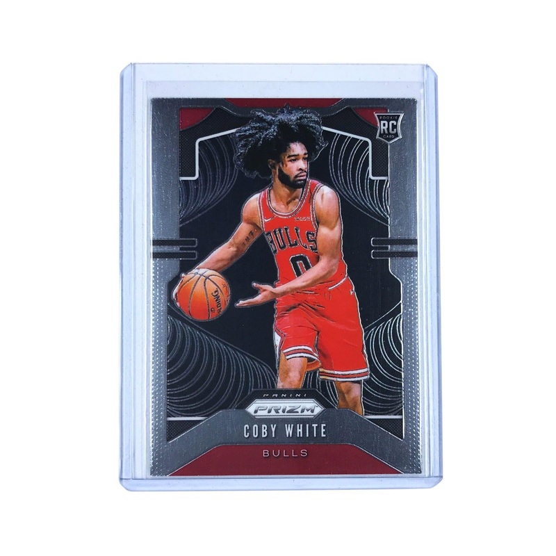 Coby White Chicago Bulls 2019-20 Panini Prizm NBA Rookie Base 253 Card