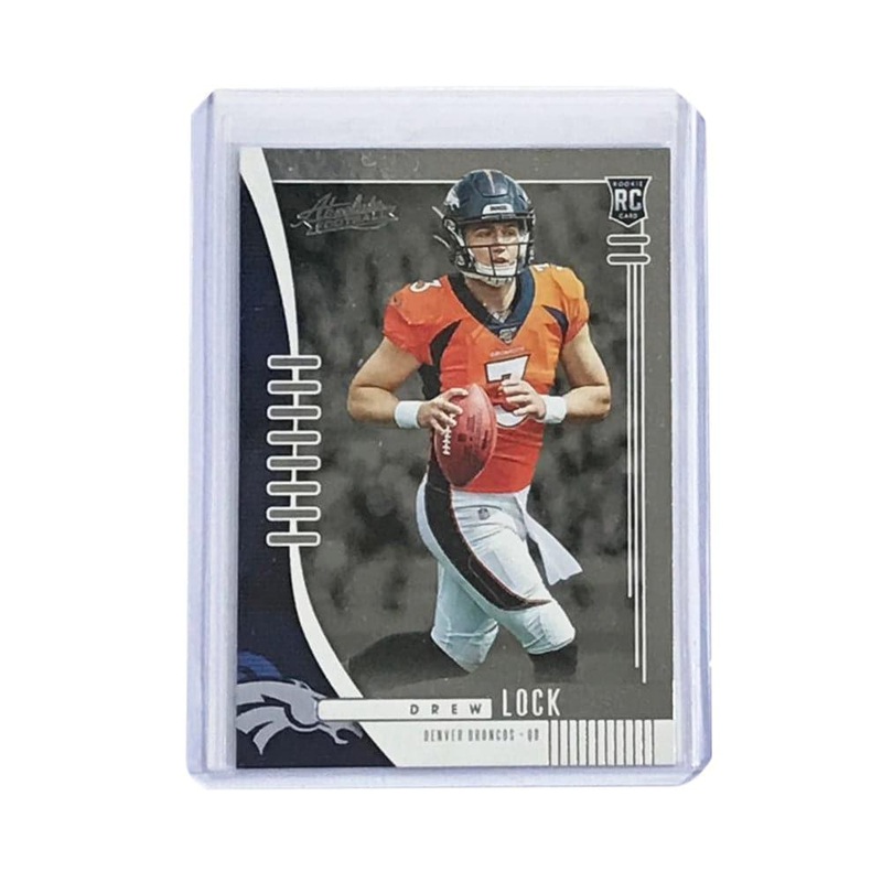 Drew Lock 2019 Panini Absolute NFL Rookie Base Card