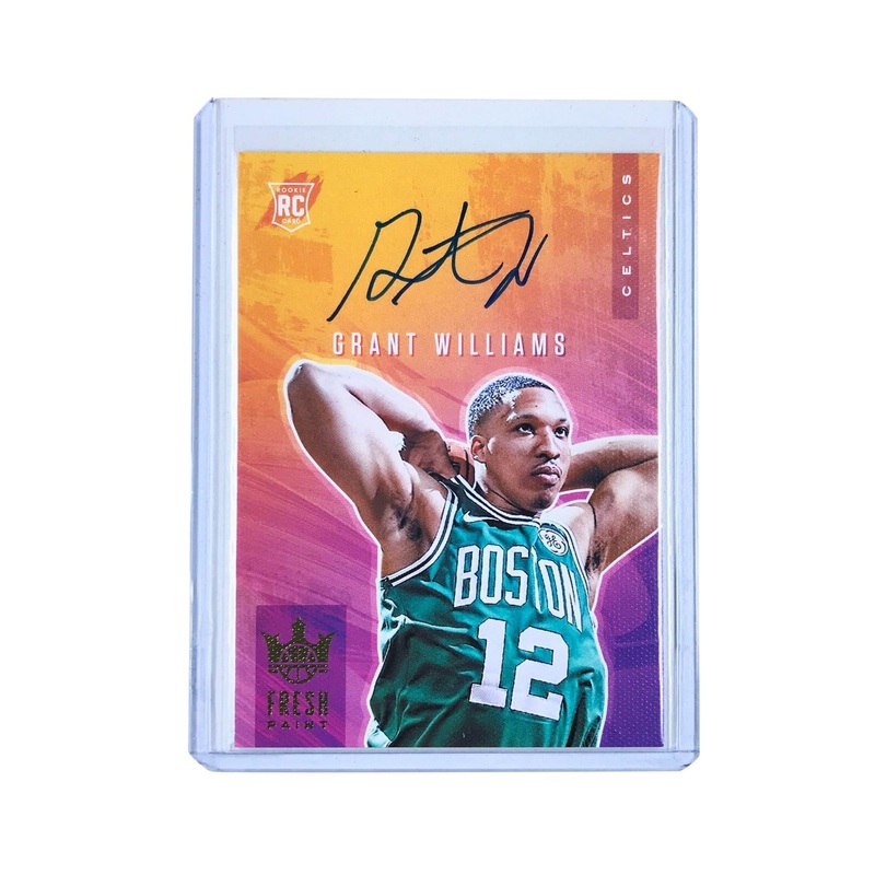 Grant Williams Boston Celtics 2019-20 Panini Court Kings NBA Fresh Paint /149 Rookie Card