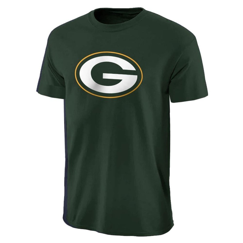 Green Bay Packers NFL Team Apparel Prism Logo T-Shirt – Green