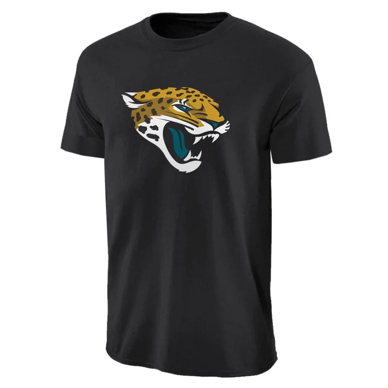 Jacksonville Jaguars NFL Team Apparel Prism Logo T-Shirt – Black