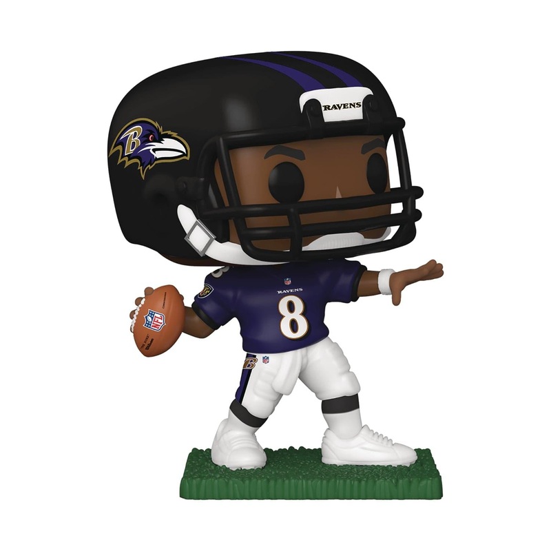 Lamar Jackson Baltimore Ravens Funko NFL Pop Vinyl 3.75″ 146 Figure – Purple