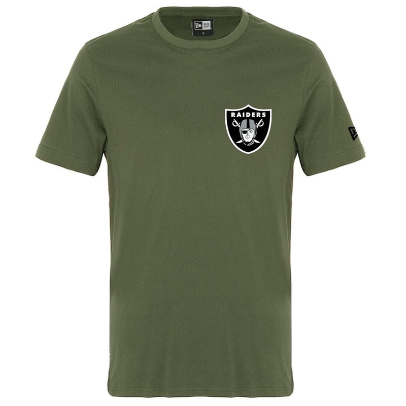 Las Vegas Raiders New Era NFL Seasonal League T-Shirt – Olive