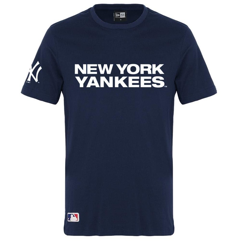New York Yankees New Era MLB 100th Year T-Shirt – Navy