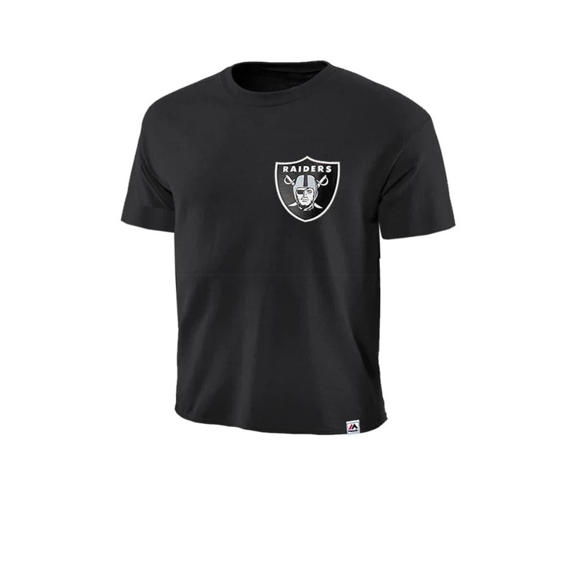 Toddler Las Vegas Raiders Majestic MLB Syngar T-Shirt – Black