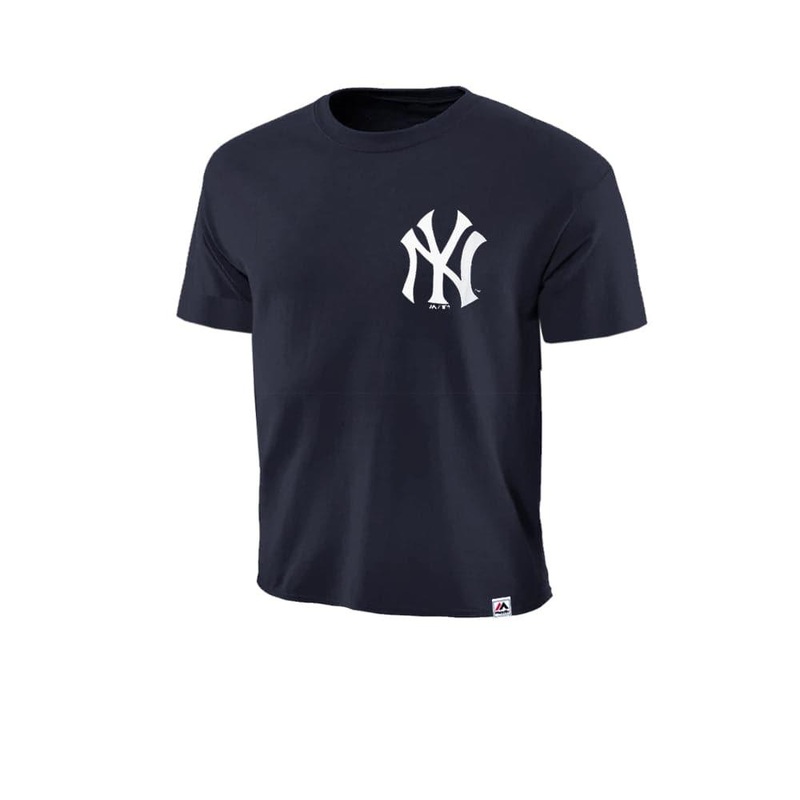 Toddler New York Yankees Majestic MLB Jeaner T-Shirt – Navy