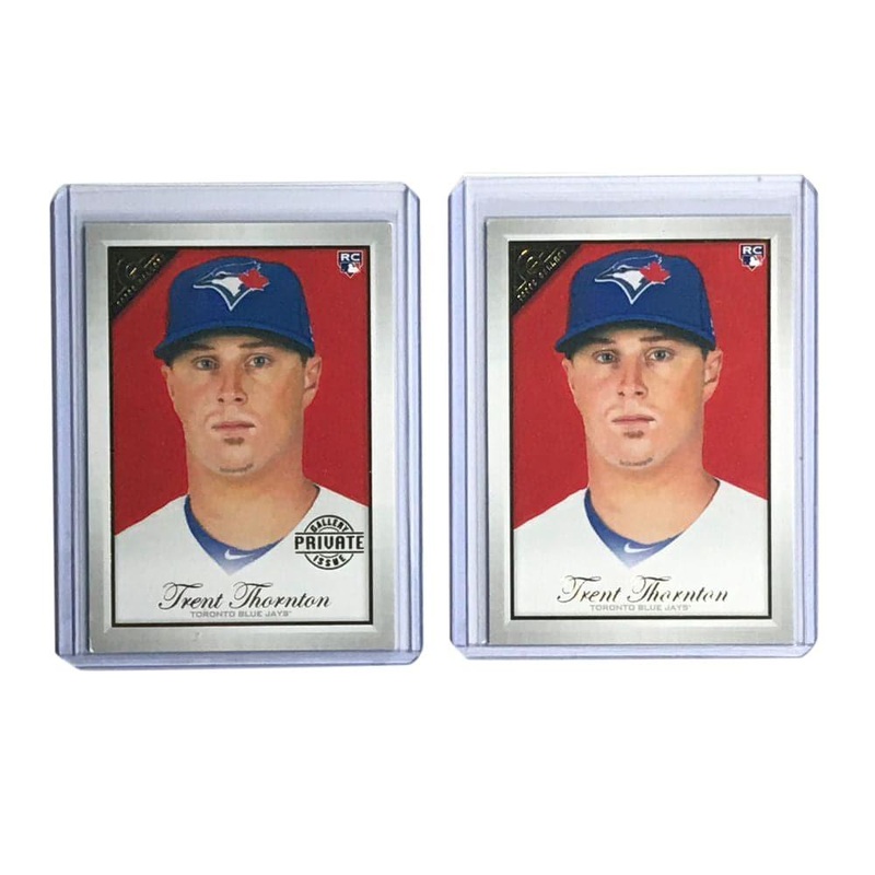 Trent Thornton Toronto Blue Jays Topps MLB Rookie Private Issue /250 + Base Card