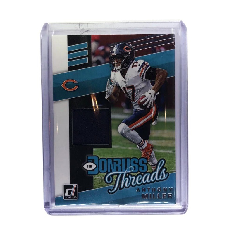Anthony Miller Chicago Bears 2019 Panini Donruss NFL Threads Patch Card