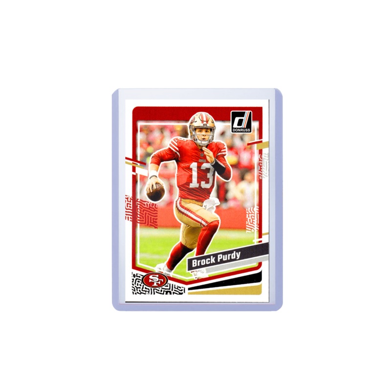 Brock Purdy San Francisco 49ers Panini NFL 23-24 Donruss Card