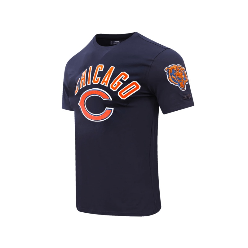 Chicago Bears Pro Standard NFL Classic Bristle Flex T-Shirt – Navy