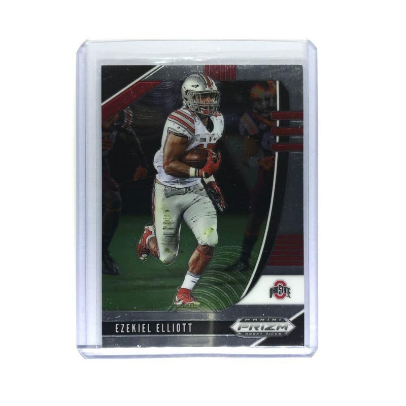 Ezekiel Elliot Dallas Cowboys Ohio State 2020 Panini Prizm NFL Draft Picks Card