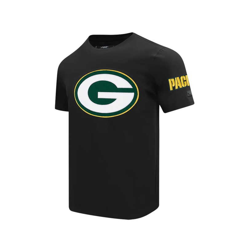 Green Bay Packers Pro Standard NFL Mash Up Flex T-Shirt – Black