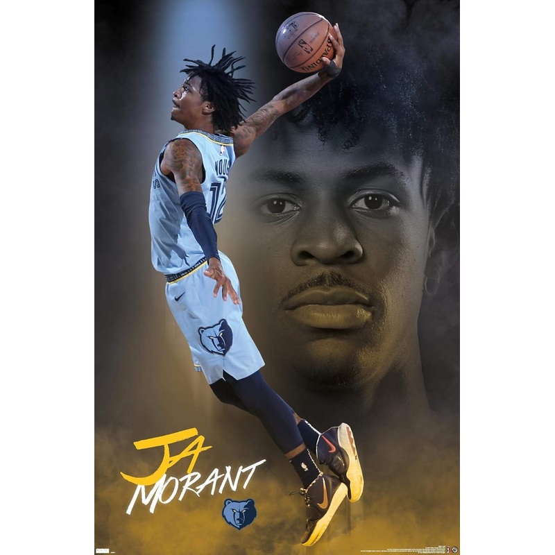 Ja Morant Memphis Grizzlies Trends NBA 61 x 91.5cm Poster