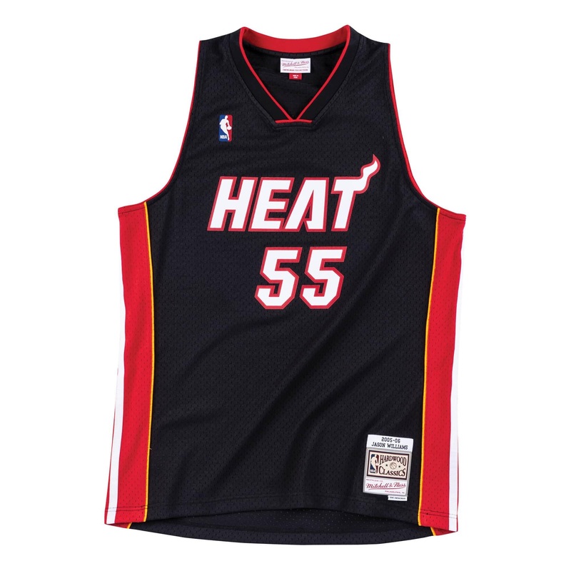 Jason Williams Miami Heat Mitchell & Ness NBA 05-06 Swingman Jersey – Black