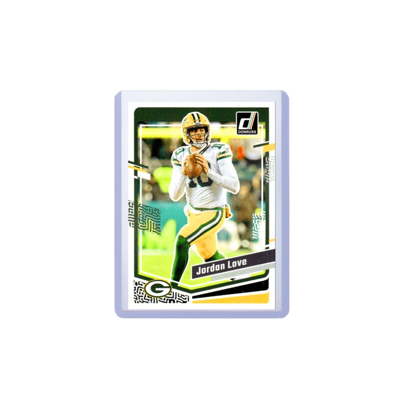 Jordan Love Green Bay Packers Panini NFL 23-24 Donruss Card