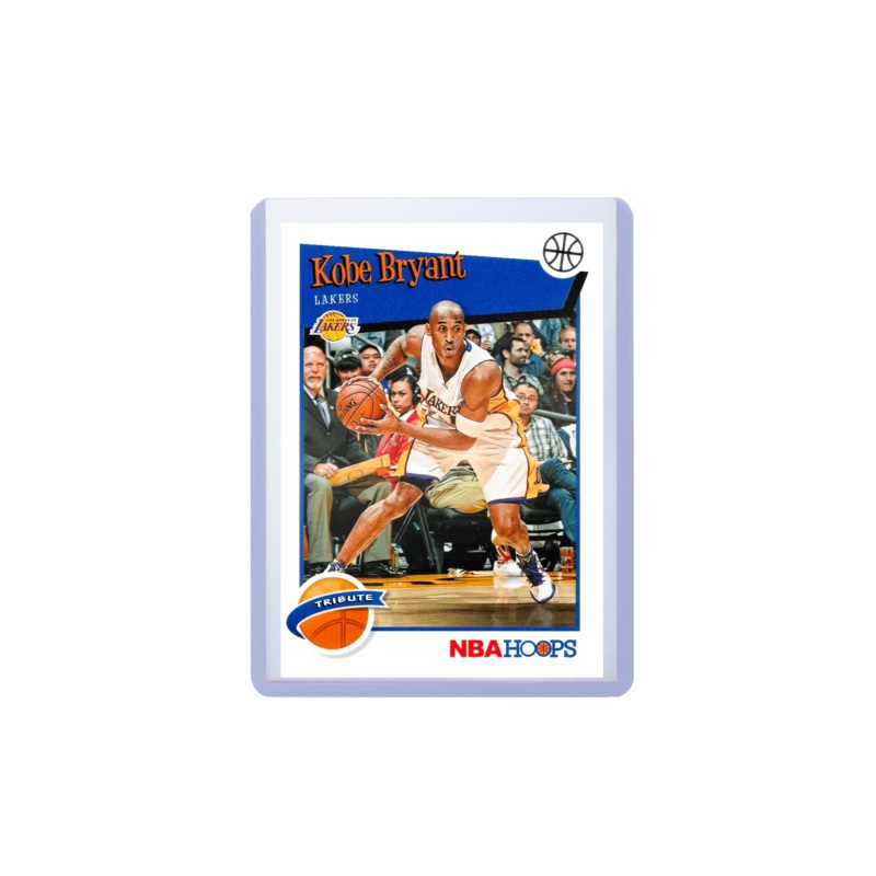 Kobe Bryant Los Angeles Lakers Panini NBA 19-20 Hoops Tribute Card
