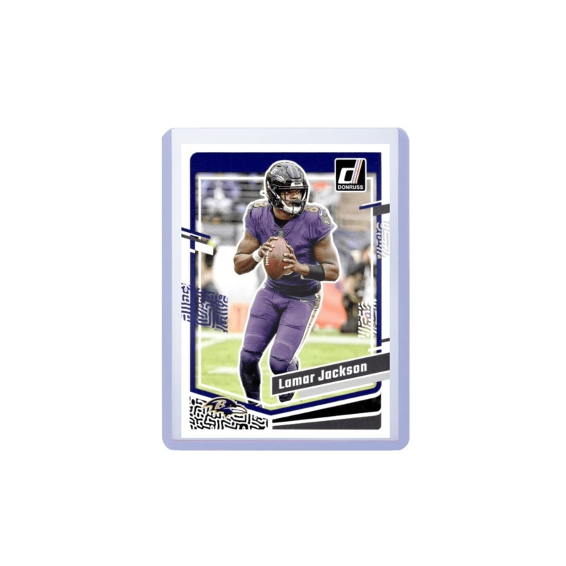 Lamar Jackson Baltimore Ravens Panini NFL 23-24 Donruss Card