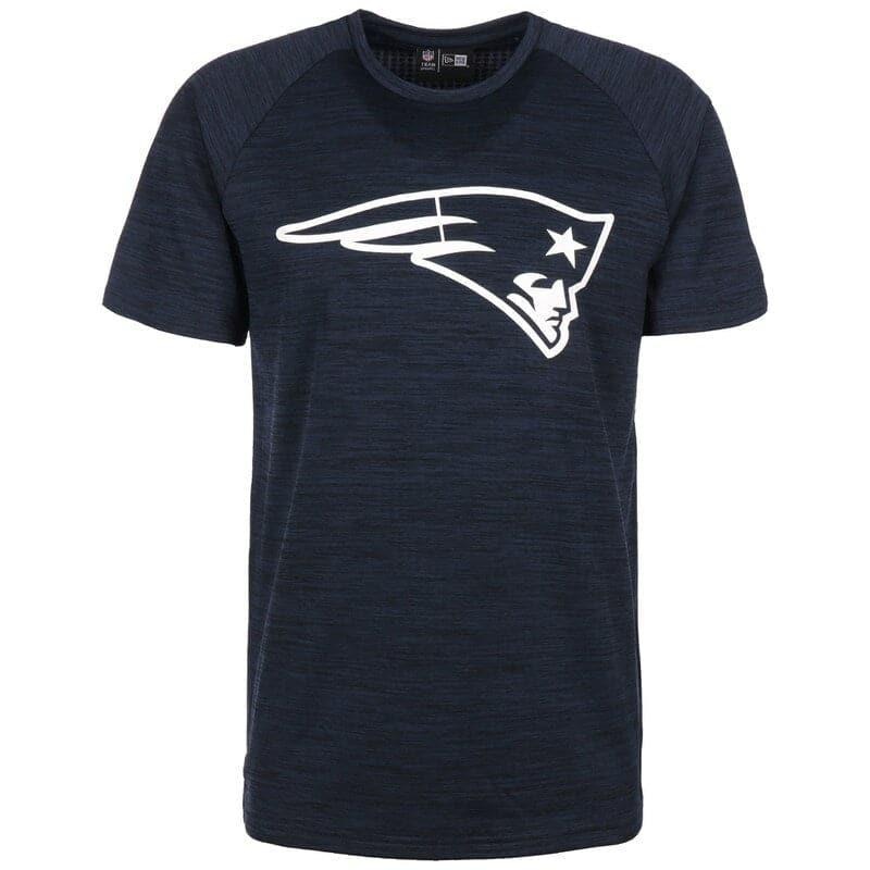 New England Patriots New Era NFL Engineered Performance Raglan T-Shirt – Navy