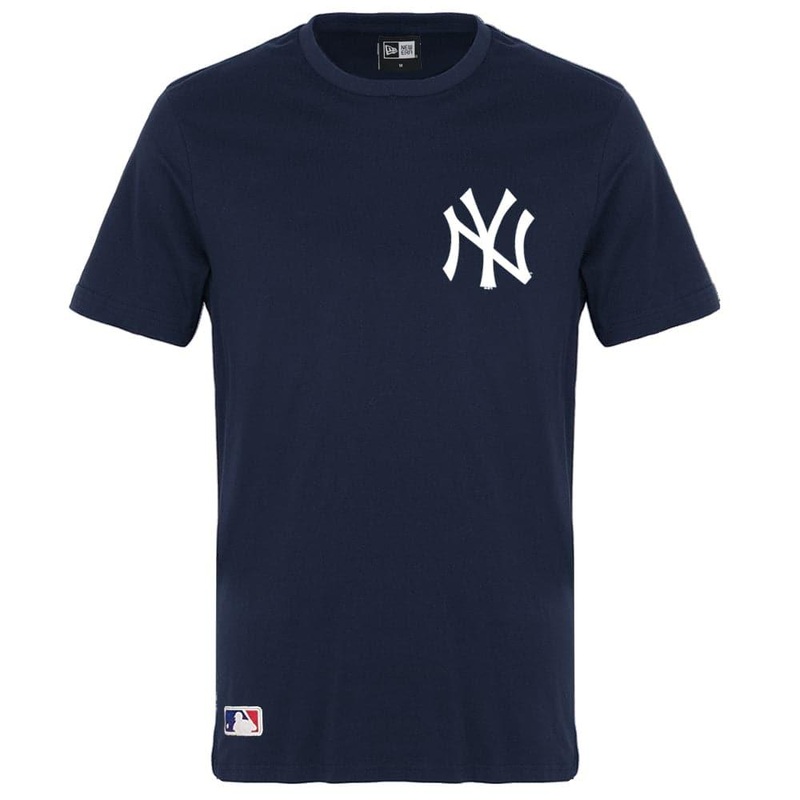 New York Yankees New Era MLB Wordmark Repeat T-Shirt – Navy