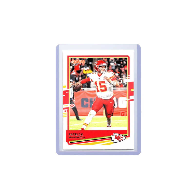 Patrick Mahomes Kansas City Chiefs Panini NFL 20 Donruss 1 Card