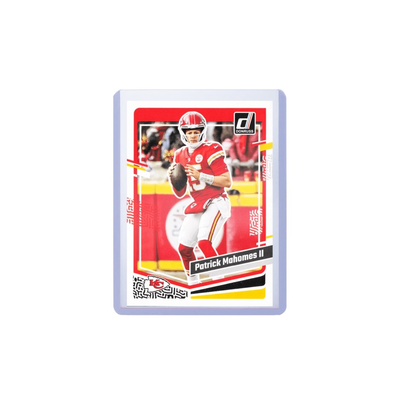 Patrick Mahomes Kansas City Chiefs Panini NFL 23-24 Donruss Card