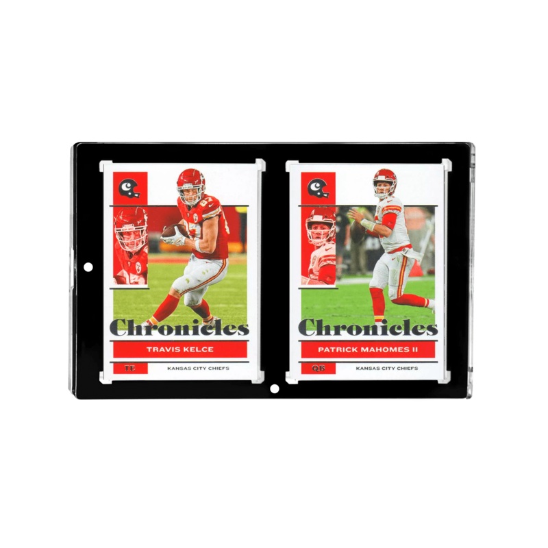 Patrick Mahomes/Travis Kelce Kansas City Chiefs Panini NFL Chronicles 2 Card Set