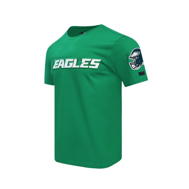 Philadelphia Eagles Pro Standard NFL Classic Chenille Flex T-Shirt – Kelly Green
