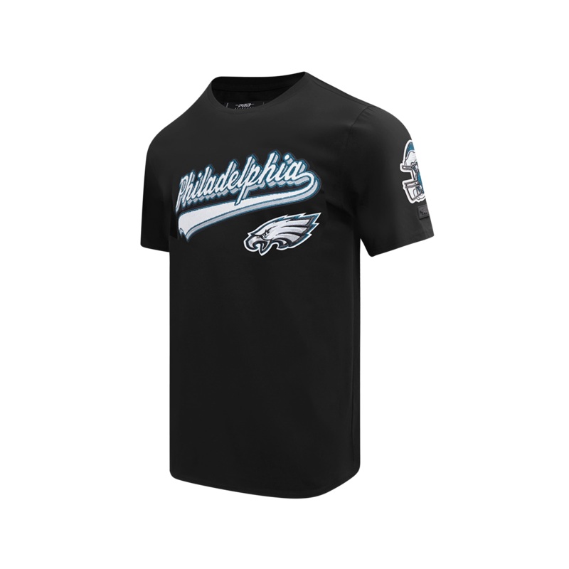 Philadelphia Eagles Pro Standard NFL Script Tail Flex T-Shirt – Black