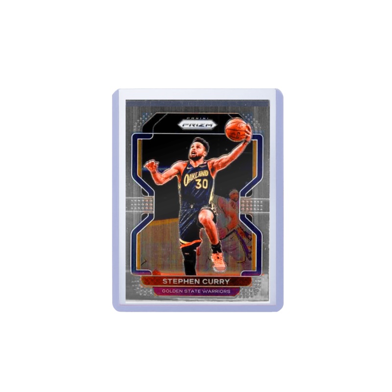 Steph Curry Golden State Warriors Panini NBA 21-22 Prizm Base Card