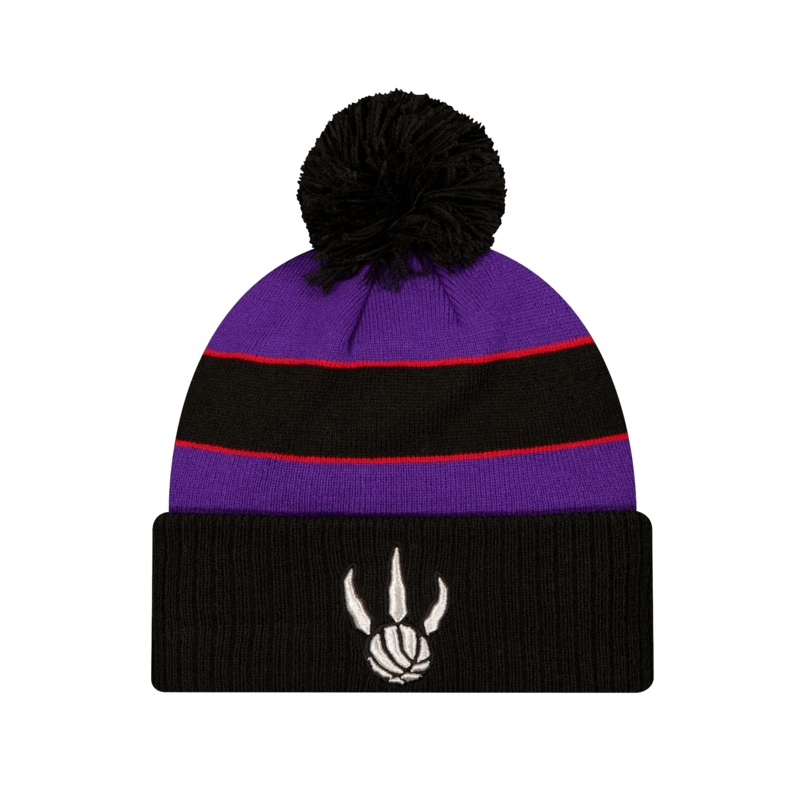 Toronto Raptors New Era NBA Classic Knit Beanie – Black