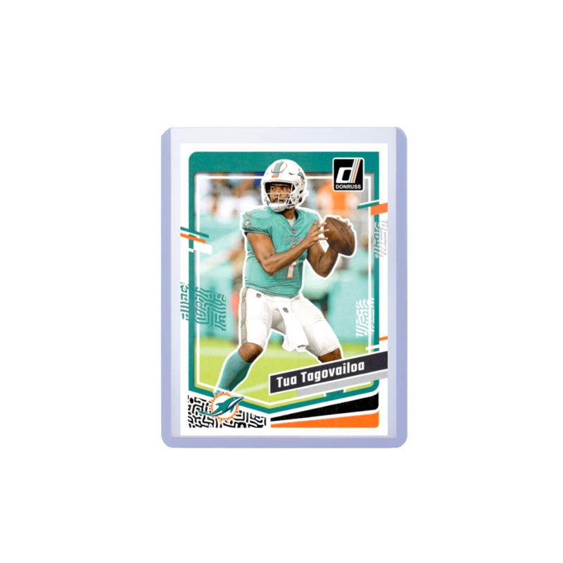 Tua Tagovailoa Miami Dolphins Panini NFL 23-24 Donruss Card