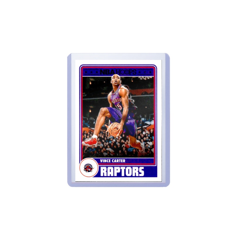 Vince Carter Toronto Raptors Panini NBA 23-24 Hoops Tribute Card