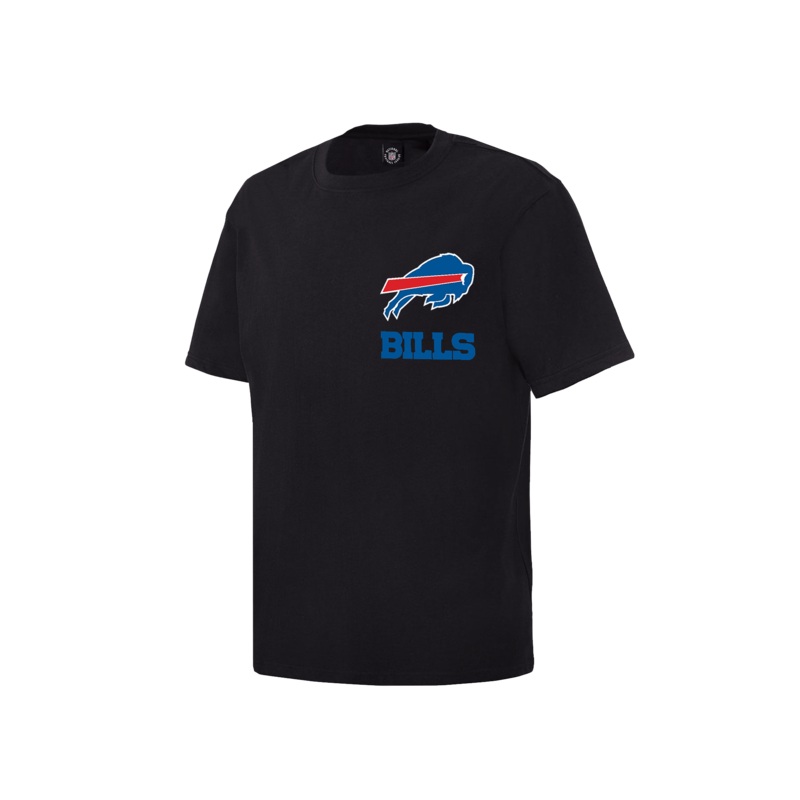 Buffalo Bills NFL Steiner Chest Hit T-Shirt – Black