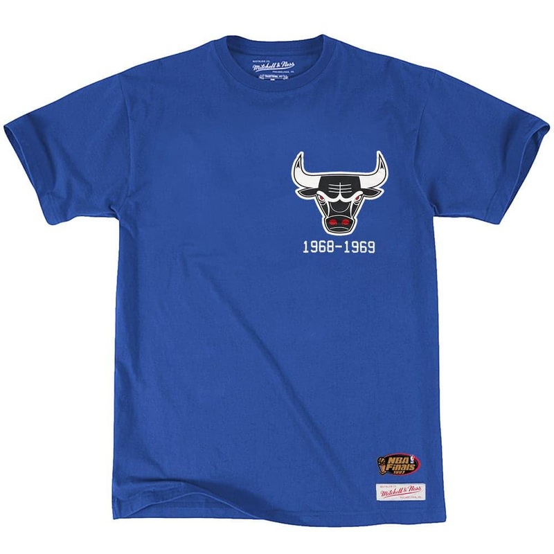 Chicago Bulls Mitchell & Ness NBA HWC Colour Pop T-Shirt – Royal