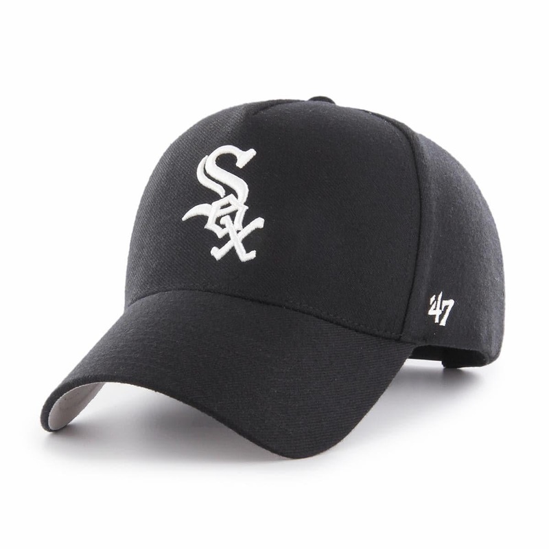 Chicago White Sox ’47 MLB Team MVP DT Curve Snapback Hat – Black