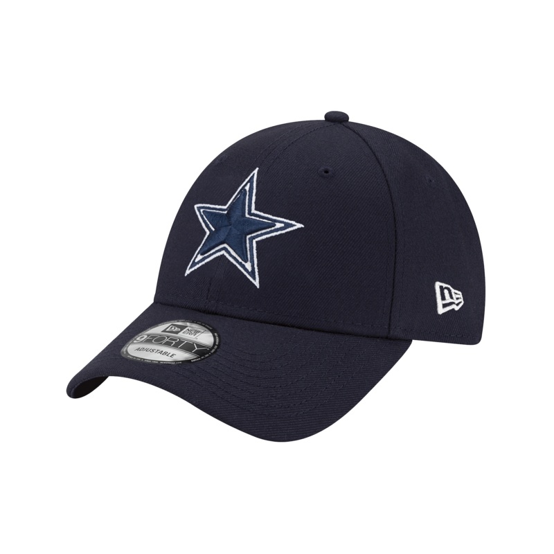 Dallas Cowboys New Era NFL Team 9FORTY Snapback Hat – Navy