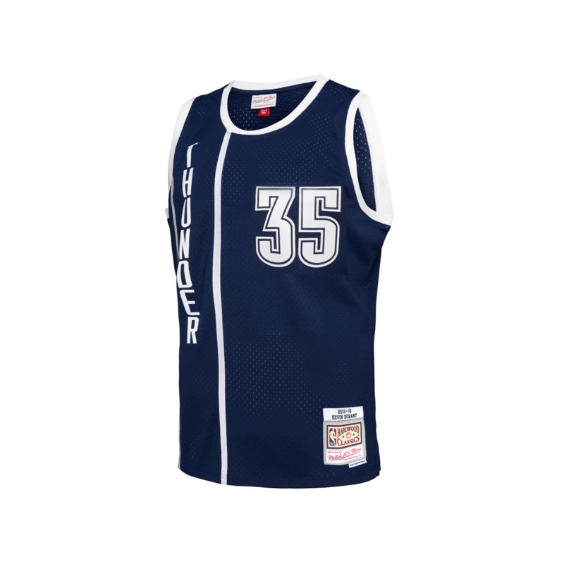 Kevin Durant Oklahoma City Thunder Mitchell & Ness NBA 15-16 Swingman Jersey – Navy