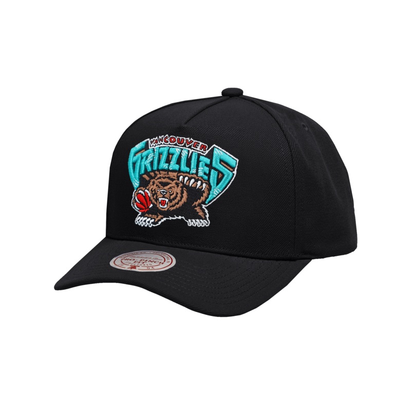Memphis Grizzlies Mitchell & Ness NBA HWC Pro Pinch Snapback Hat – Black