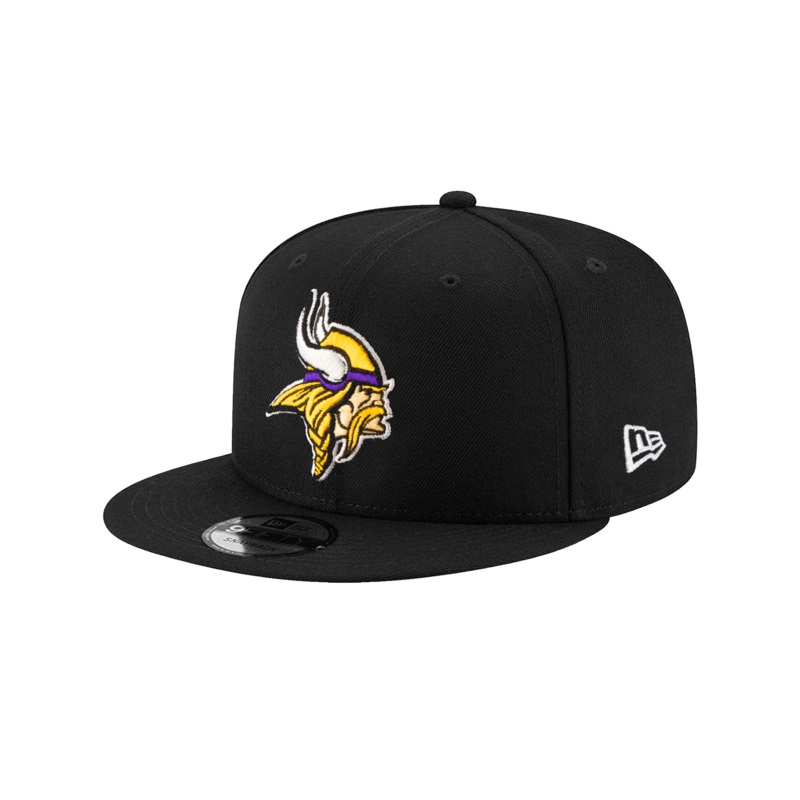 Minnesota Vikings New Era NFL Team 9FIFTY Snapback Hat – Black