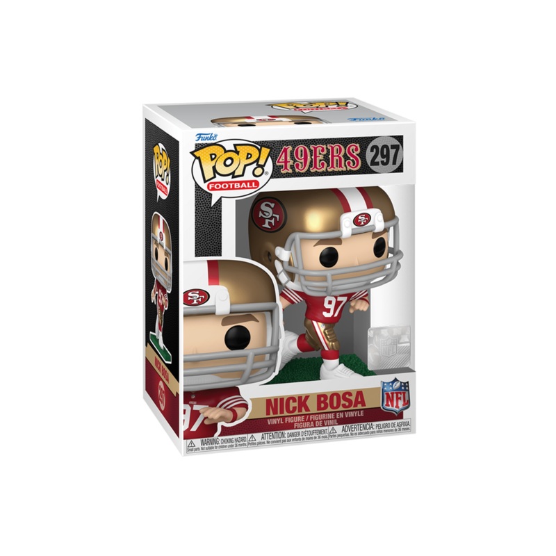 Nick Bosa San Francisco 49ers Funko NFL Pop Vinyl Figure – 297
