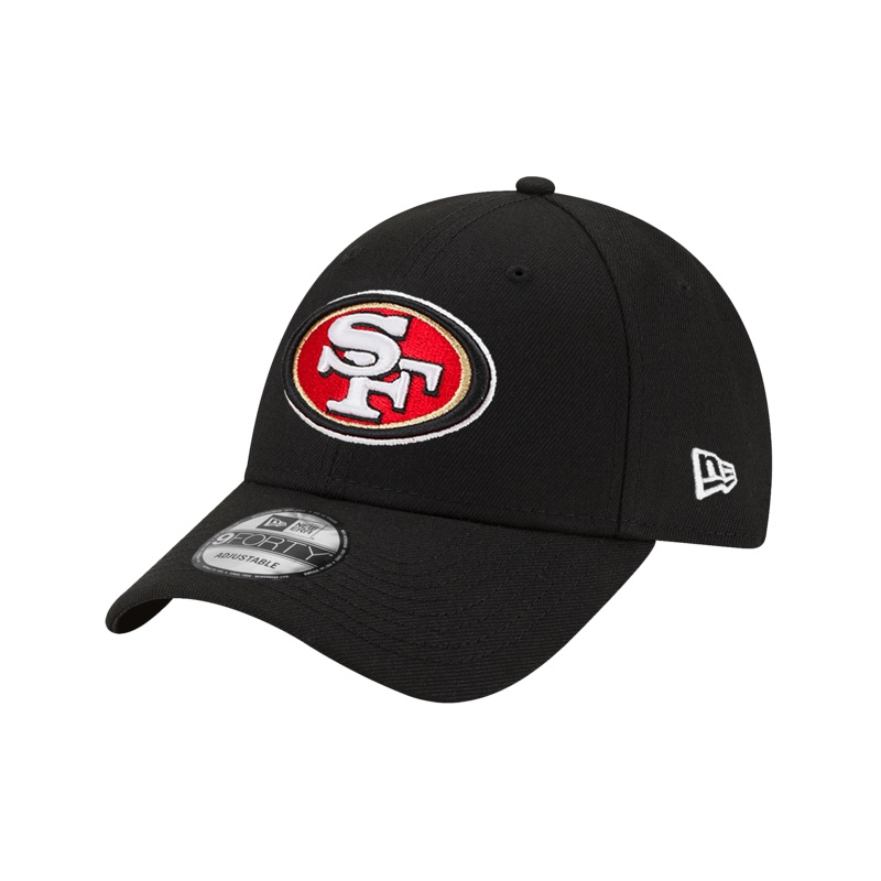 San Francisco 49ers New Era NFL Team 9FORTY Snapback Hat – Black