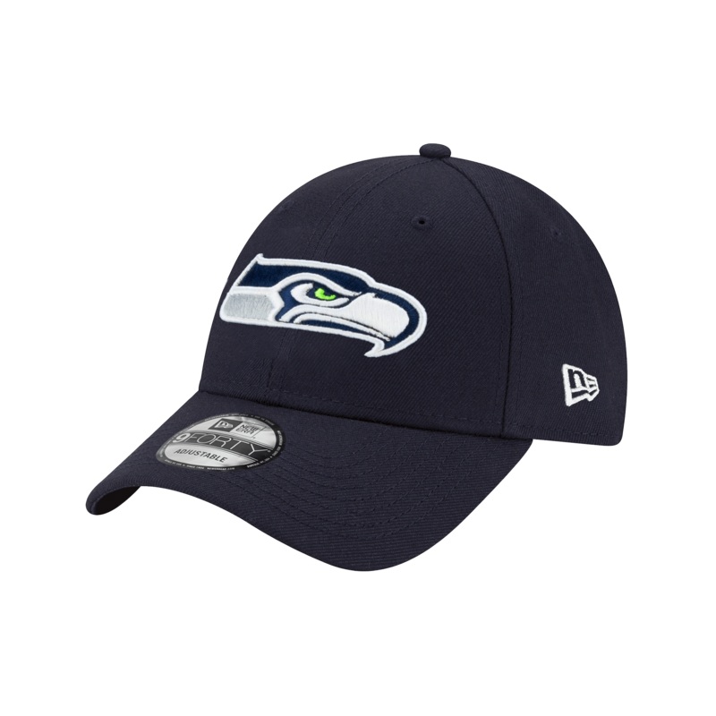 Seattle Seahawks New Era NFL Team 9FORTY Snapback Hat – Navy