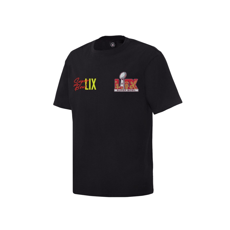 Super Bowl LIX NFL Double Hit T-Shirt – Black