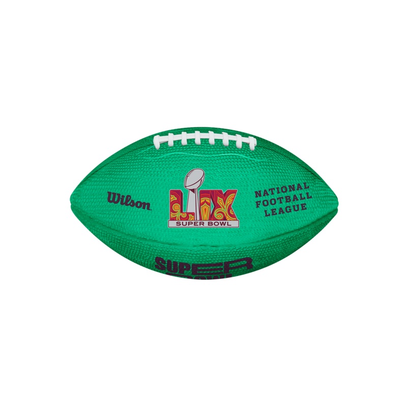 Super Bowl LIX Wilson NFL Junior Size Logo Football – Mint