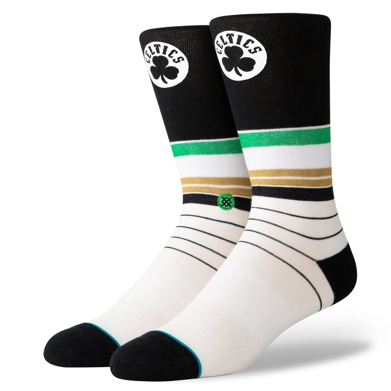 Boston Celtics Stance NBA Baseline Crew Socks – Black