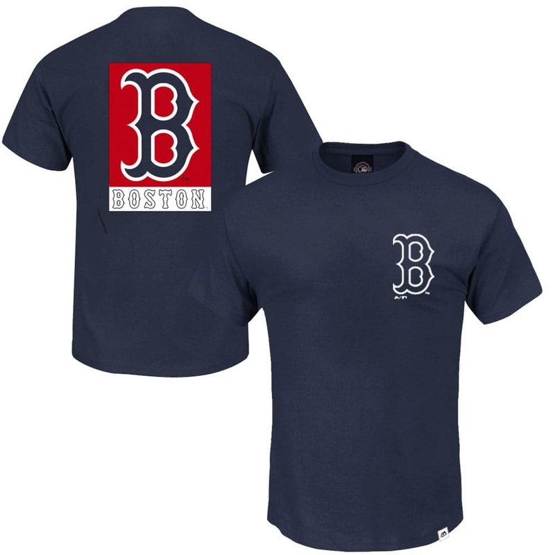 Boston Red Sox Majestic MLB Madison T-Shirt – Navy