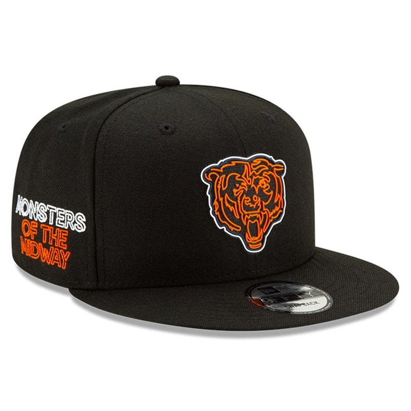 Chicago Bears New Era NFL 2020 Draft 9FIFTY Snapback Hat – Black
